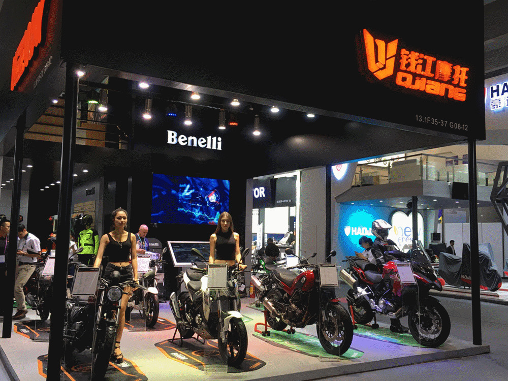 錢(qián)江摩托展覽會(huì)