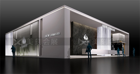 建博會(huì)展臺(tái)布置效果圖