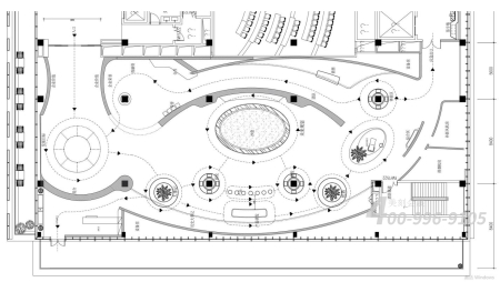數(shù)字展廳設計裝修效果圖